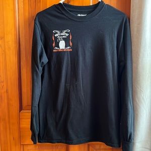 White lightening moonshine black t shirt small